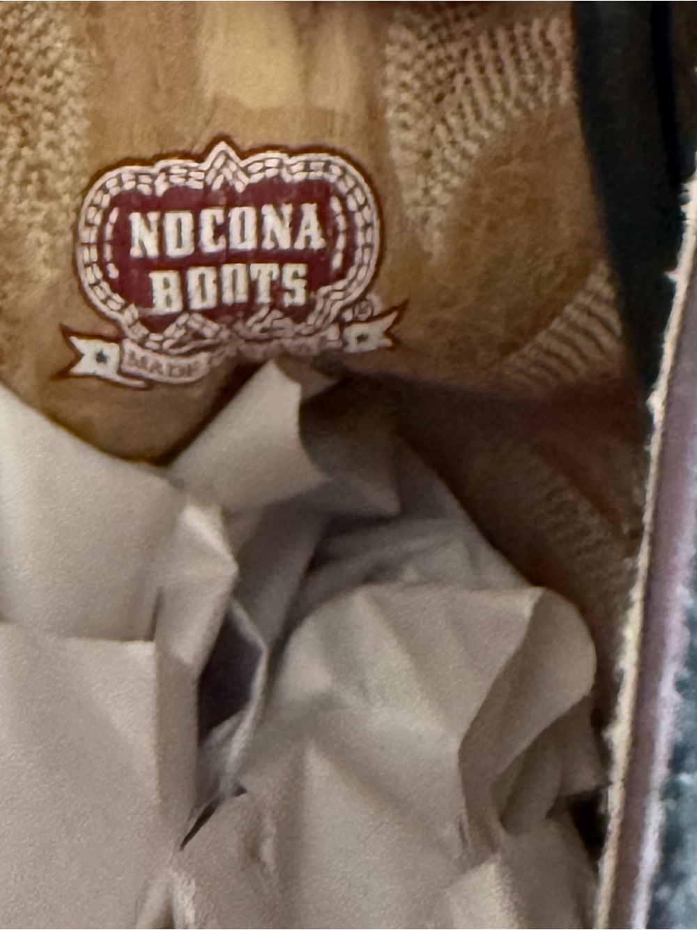 Nocona|Men's Western leather cowboy boots Black & Burgundy,textured•••size 11.5 - Picture 13 of 16